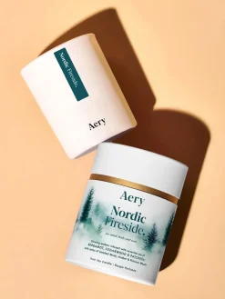 Best AERYLT01 Aery Winter Candle - Nordic Fireside