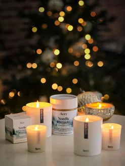 Best AERYLT01 Aery Winter Candle - Nordic Fireside