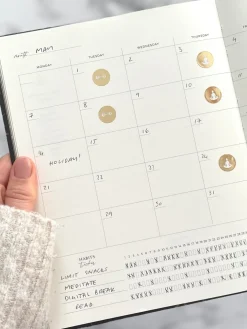 Discount BLUSHG01 Blush & Gold Body & Soul Journal - Solstice