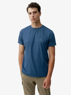 Outlet AGENCY01 Born Living Yoga Melville T-Shirt - Sea Blue