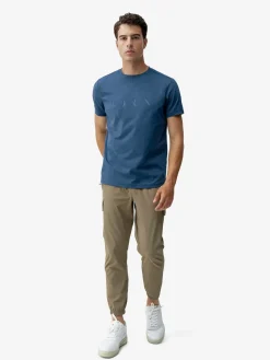 Outlet AGENCY01 Born Living Yoga Melville T-Shirt - Sea Blue