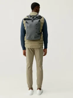 Best AGENCY01 Born Living Yoga Nelson Backpack - Road Grey