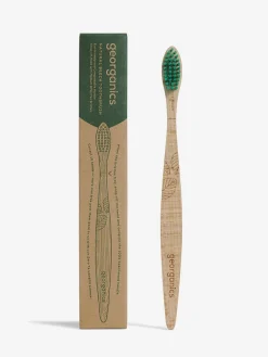 Best GEORGA01 Georganics Natural Beechwood Toothbrush - Medium