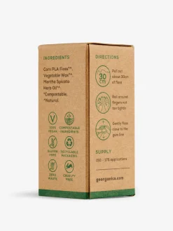 Best GEORGA01 Georganics Natural Dental Floss - Spearmint