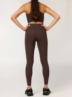 Clearance EASEDK01 Girlfriend Collective Compressive High-Rise Legging - Driftwood