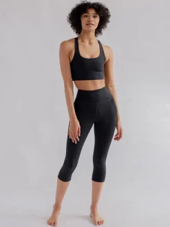 Hot EASEDK01 Girlfriend Collective Compressive High-Rise Capri