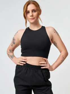 Clearance EASEDK01 Girlfriend Collective Dylan Crop Bra