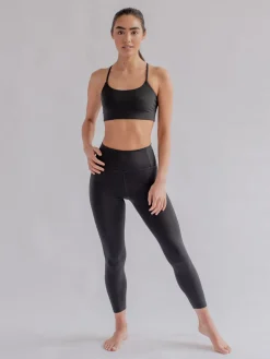 Clearance EASEDK01 Girlfriend Collective Float High Rise Leggings - Black