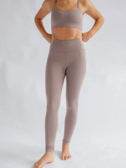 Online EASEDK01 Girlfriend Collective Float High Rise Leggings - Heather Cocoon