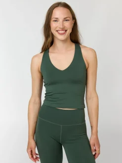 Sale EASEDK01 Girlfriend Collective Float Zoe Tank - Jungle
