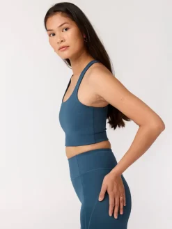 Hot EASEDK01 Girlfriend Collective Paloma Bra - Ink