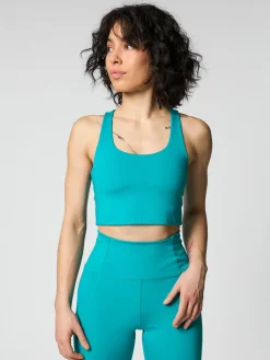 Outlet EASEDK01 Girlfriend Collective Paloma Bra - Peacock