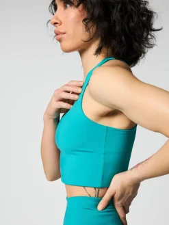 Outlet EASEDK01 Girlfriend Collective Paloma Bra - Peacock