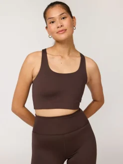 Hot EASEDK01 Girlfriend Collective Paloma Bra - Driftwood