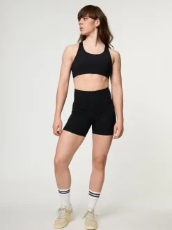 EASEDK01 Girlfriend Collective Simone High Support Bra - Black