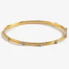 GODDES01 Goddess Charms Crown Chakra Bangle - Pearl