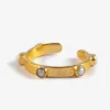 Discount GODDES01 Goddess Charms Crown Chakra Ring - Pearl