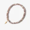 Clearance GODDES01 Goddess Charms Moon Stone Bracelet - Taupe