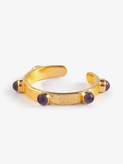 Online GODDES01 Goddess Charms Third Eye Chakra Ring - Amethyst