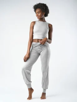 Best RESHOR01 Gossypium Aspire Light Pants - Marl Grey