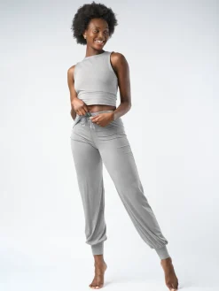 Best RESHOR01 Gossypium Aspire Light Pants - Marl Grey