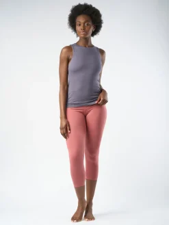 Discount RESHOR01 Gossypium Twist Yoga Vest - Ash Grey