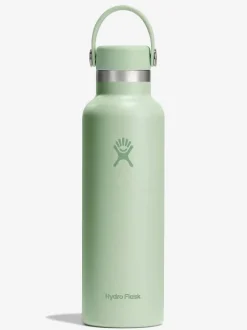 HYDROF01 Hydro Flask 621ml (21oz) Standard Mouth Bottle with Flex Cap - Aloe