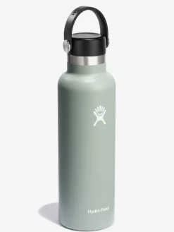 Best HYDROF01 Hydro Flask 621ml (21oz) Standard Mouth with Flex Cap - Agave