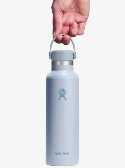 New HYDROF01 Hydro Flask 621ml (21oz) Standard Mouth Bottle with Flex Cap - Surf