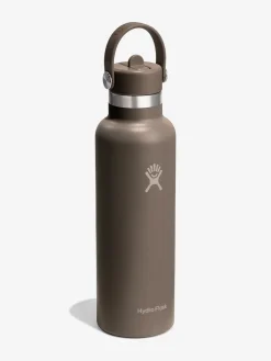 HYDROF01 Hydro Flask 621ml (21oz) Standard Mouth Bottle with Flex Straw Cap - Sandpiper