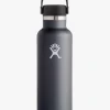Sale HYDROF01 Hydro Flask 621ml (21oz) Standard Mouth with Flex Cap - Black
