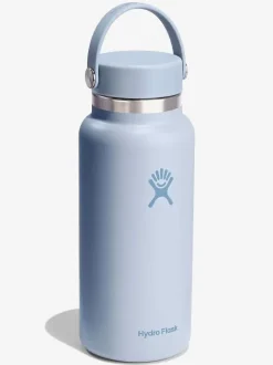 New HYDROF01 Hydro Flask 946ml (32oz) Wide Mouth Bottle with Flex Cap - Surf