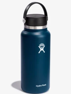 Outlet HYDROF01 Hydro Flask 946ml (32oz) Wide Mouth with Flex Cap - Indigo