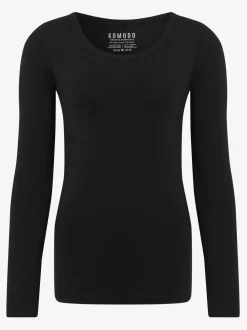 Hot KOMOD01 Komodo Darcey Long Sleeved Top - Black