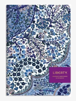 Clearance MACMIL02 Liberty Handmade Embroidered Journal - Tanjore Gardens