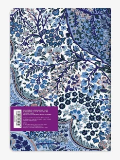Clearance MACMIL02 Liberty Handmade Embroidered Journal - Tanjore Gardens