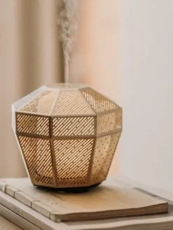 New EUROPI01 Made By Zen Luminaire Metallic Aroma Diffuser - Gold