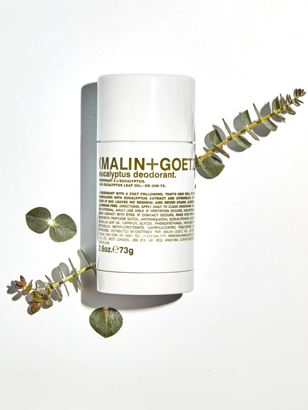 New MALING01 Malin+Goetz Bergamot Deodorant 73g