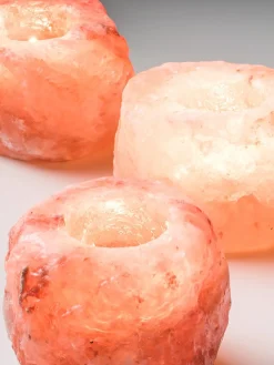 Hot NAMAST01 Namaste Himalayan Salt Tea Light Holder