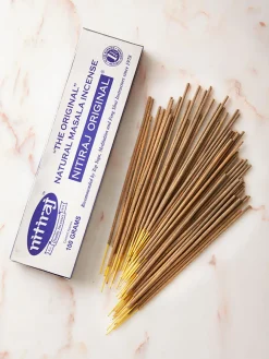 New NAMAST01 Nitiraj Original Incense - 100g