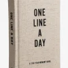 New MACMIL02 One Line A Day Journal - Canvas