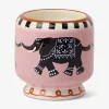 Best DESIGN01 Paddywax Adopo Elephant Ceramic Candle - Tobacco Vanilla