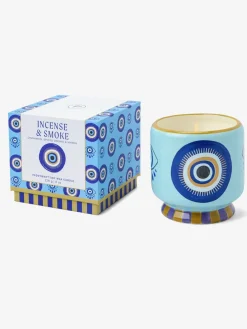 Best DESIGN01 Paddywax Adopo Eye Ceramic Candle - Incense & Smoke