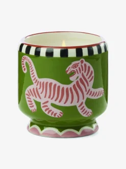 Discount DESIGN01 Paddywax Adopo Tiger Ceramic Candle - Black Cedar & Fig