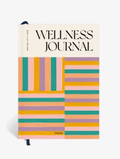 Online PAPIER01 Papier Wellness Journal - Happy Stripes