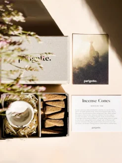 Clearance PARIGO01 Parigotte Incense Cones Set - Palo Santo