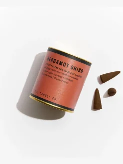 CANDLE01 P.F. Candle Co. Alchemy Incense Cones - Bergamot Shiso