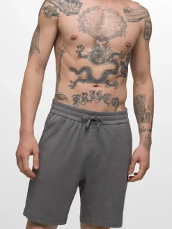 Outlet ALPINE01 prAna Altitude Tracker Short II - Heather Grey