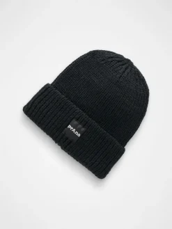 Sale ALPINE01 prAna Logo Beanie - Black