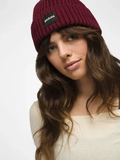 Hot ALPINE01 prAna Logo Beanie- Fig
